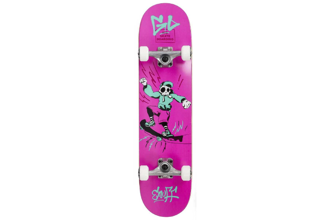 Skateboard Complet Enuff Skully Mini - Mixte Adulte - Planche Complète Prête à Rouler - Référence ENU2150 - 2