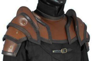 Shoulder Armour & Neck Guard - Brun-0