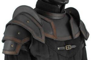 Shoulder Armour & Neck Guard - Sort-0
