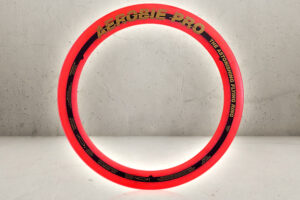 Pro Flying Ring 33cm - Neon Rød-0