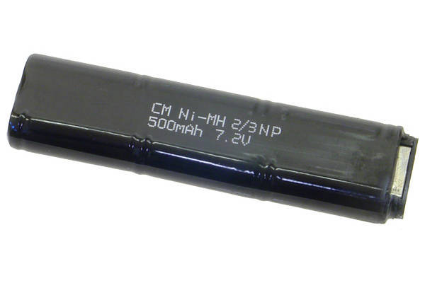 7.2v - 500mAh batteri til XP7 og M92-6178