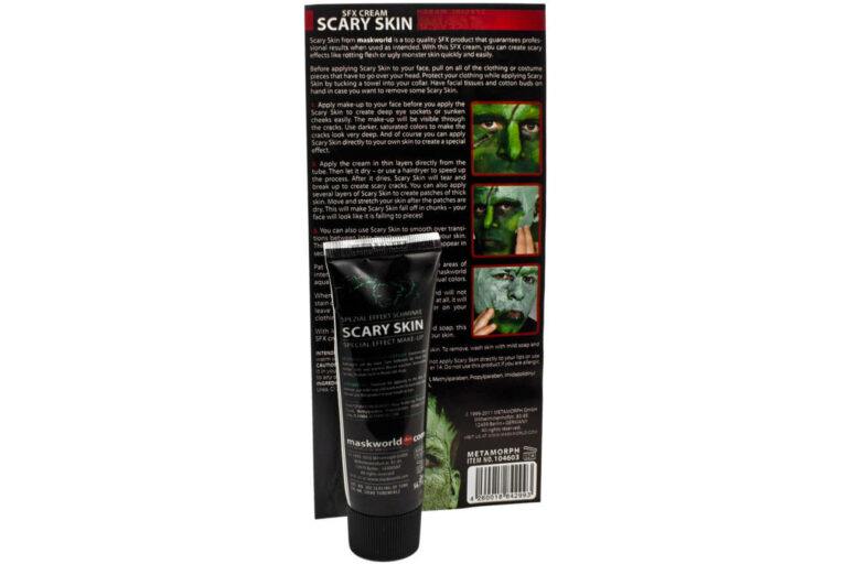 Scary Skin Green - FX kvalitet-8487