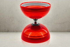 Diabolo med 3 Kuglelejer - Red-0
