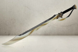 Her ser du et billede af Bone Blade sword