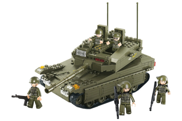 Sluban Army Tank XL-16011