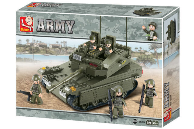 Sluban Army Tank XL-16012