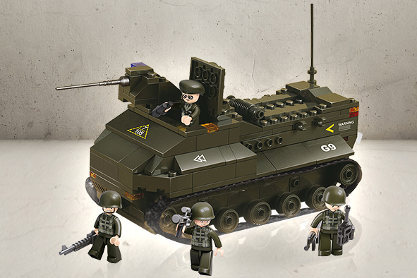 Sluban Armored Vehicle-0