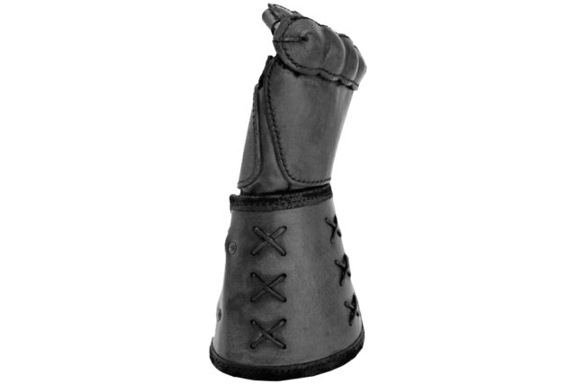 Leather gauntlet Right - M/L-16598