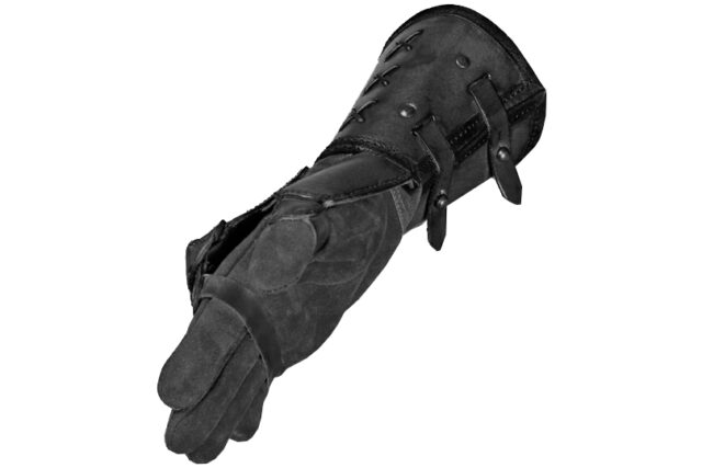 Leather gauntlet Right - M/L-16599