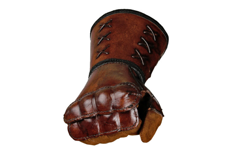 Leather gauntlet Right - M/L-16589