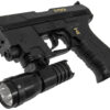 Agent P99 pistol inkl. lygte-19569