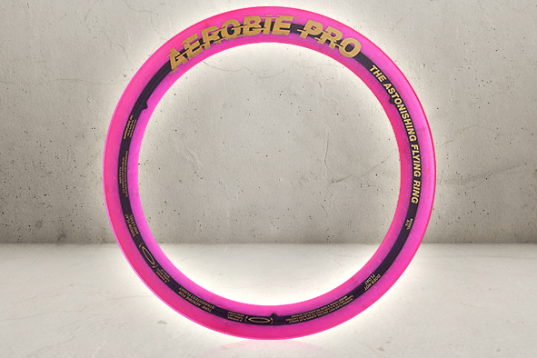 Pro Flying Ring 33cm - Neon Pink-0