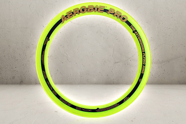 Pro Flying Ring 33cm - Neon Gul-0