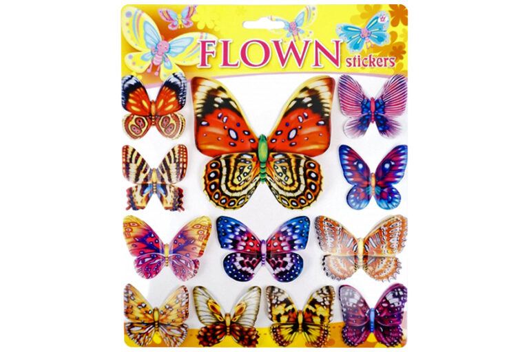 Smukke sommerfugle klistermærker-16818