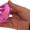 Kæmpe Juvel / diamant i Hot Pink-37152
