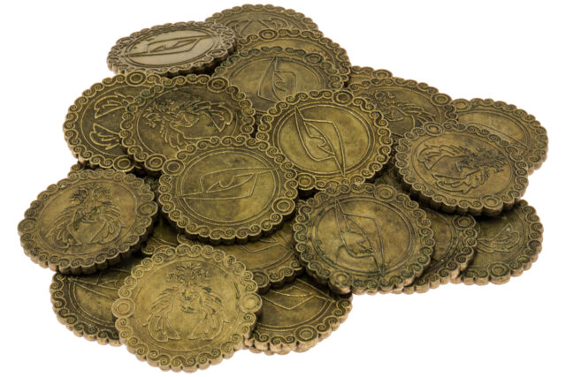 10 x Bronze Eagle Coins-21362