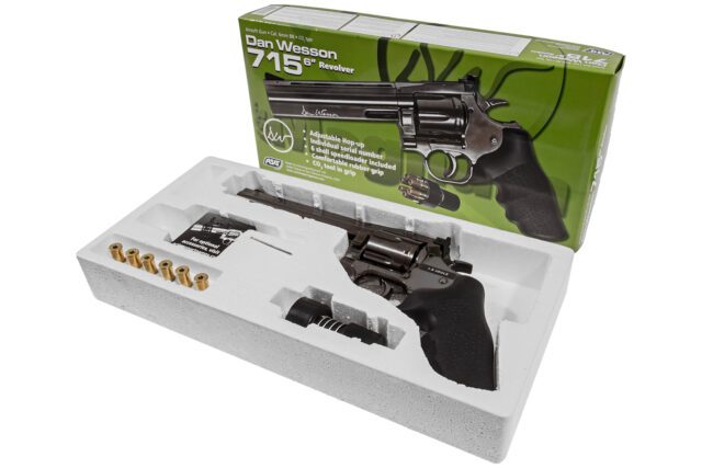 Dan Wesson 715 .357 Magnum 6" Dark Chrome-21513