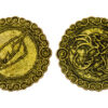 Rollespils Pung med 20x Coins Sort-21805