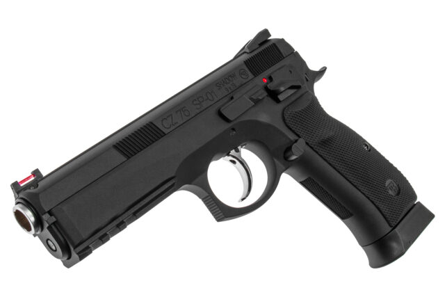 Her ser du billede af ASG CZ75 gas hardball pistol