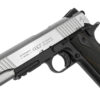 Colt 1911 Railed Stainless Dual Tone-0