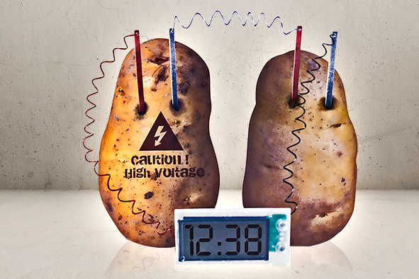 Digitalt kartoffel ur-0