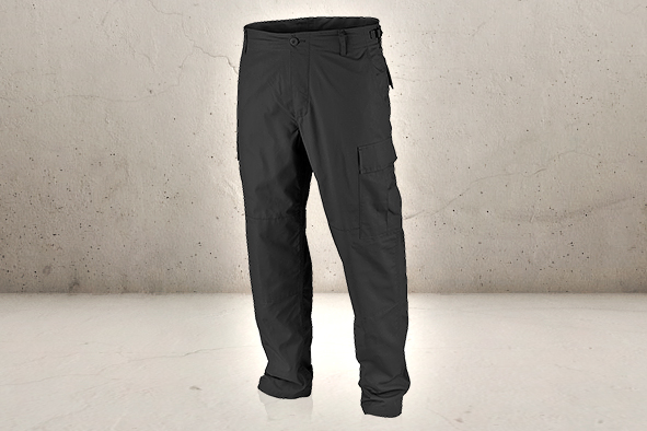 US BDU Field Pants Black - Small-0