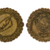 Rollespils Pung med 20x Coins Sort-25564