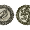 Rollespils Pung med 20x Coins Sort-25566