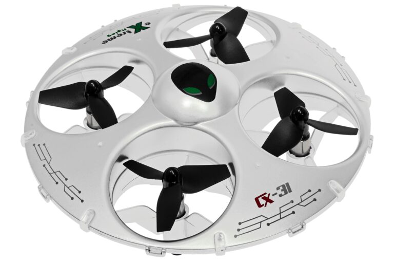 RC Flying UFO - Ghost White-0
