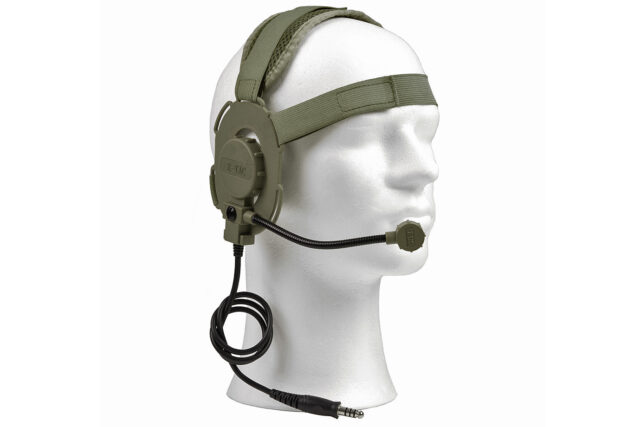 Z-Tac Bowman Style Headset - Green-29061