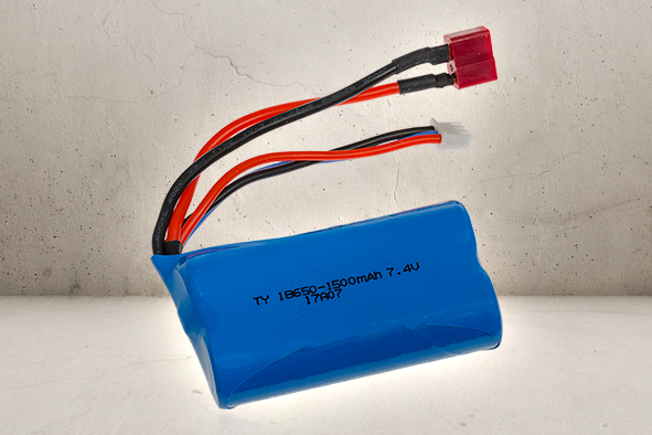 7.4v 1500mAh LiPO Batteri-0