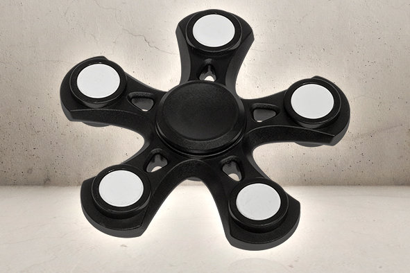 Black Five Fidget Spinner -0