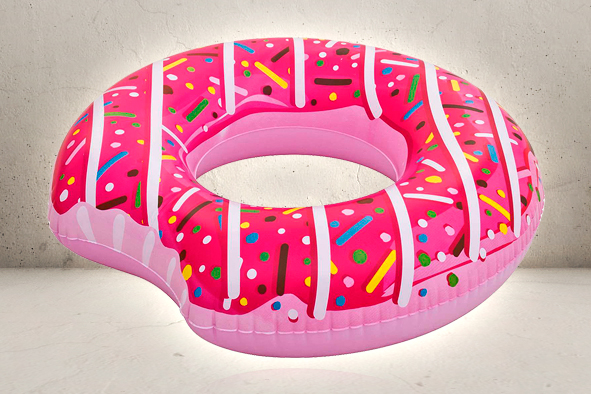 Donut Badering - Pink XL-0