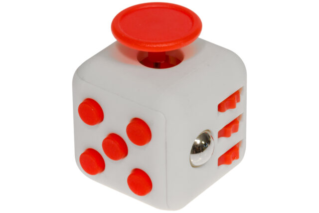 Fidget Cube - Rød-30250