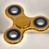 Metallic Fidget Spinner - Gold-0