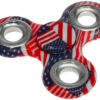 Classic American Flag Fidget Spinner - Silver-30527