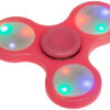 Fidget Spinner med Lys - Pink-30501
