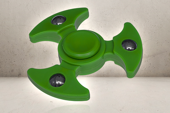 Razor Fidget Spinner - Green-0