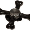 Skull Fidget Spinner - Gloss Black-30874