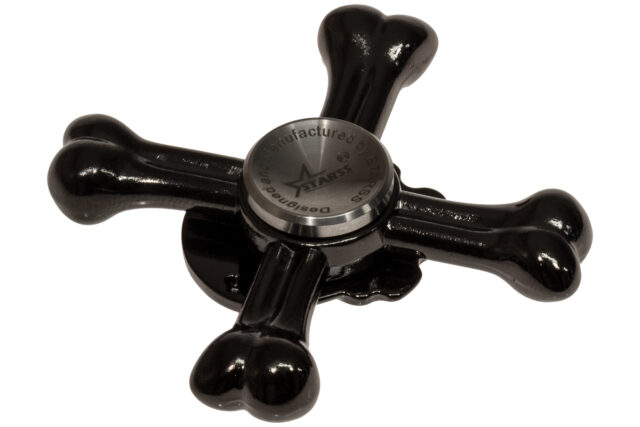 Skull Fidget Spinner - Gloss Black-30874