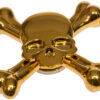 Skull Fidget Spinner - Golden-30881