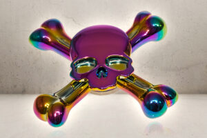 Skull Bones Fidget Spinner - Rainbow-0
