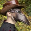 Plague Doctor Mask - Brown-31435