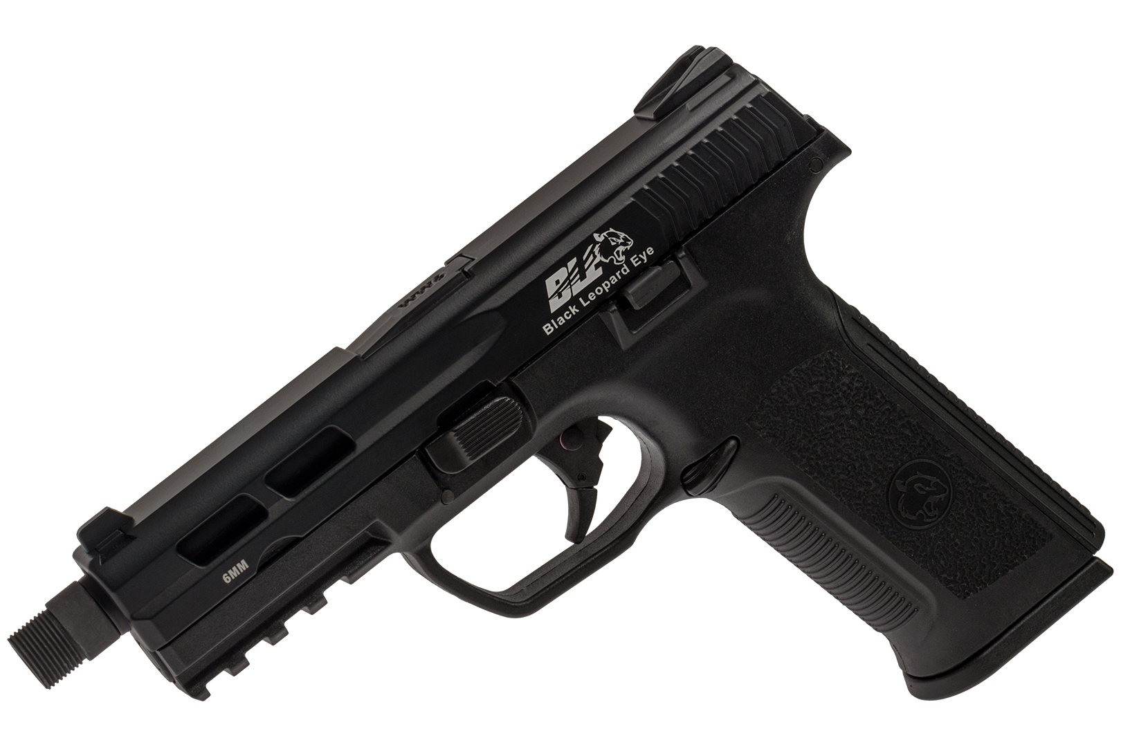 XAE Black Leopard Eye hardball airsoft pistol fra ics Black / sort