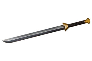 Her ser du et billede Chai sværd