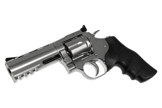 Dan Wesson 715 .357 Magnum 4" Chrome-34058