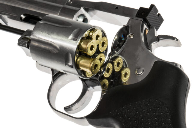 Dan Wesson 715 .357 Magnum 4" Chrome-34059