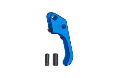 Custom CNC SAO Aluminum Trigger - Blue-34080