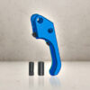 Custom CNC SAO Aluminum Trigger - Blue-0