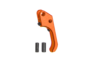 Custom CNC SAO Aluminum Trigger - Orange-34088